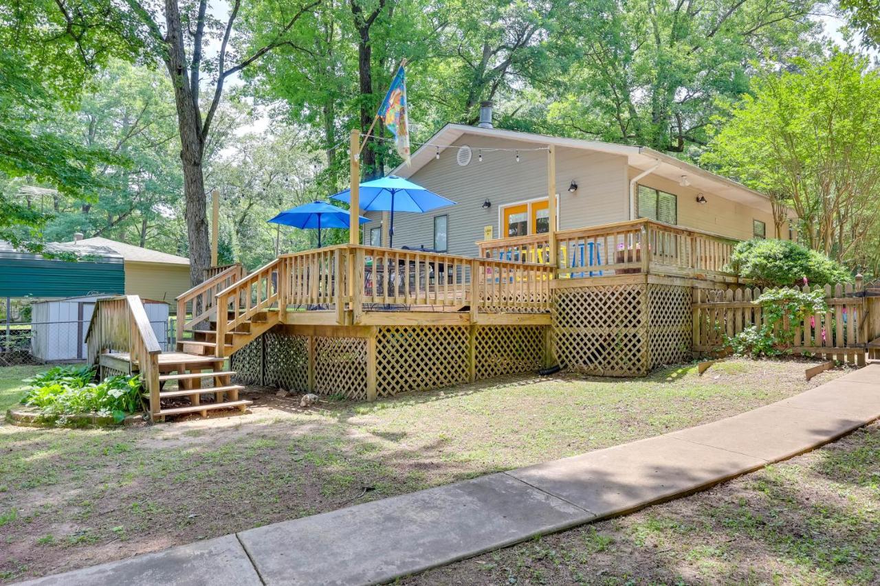 Lakefront Hot Springs Home With Furnished Deck! מראה חיצוני תמונה